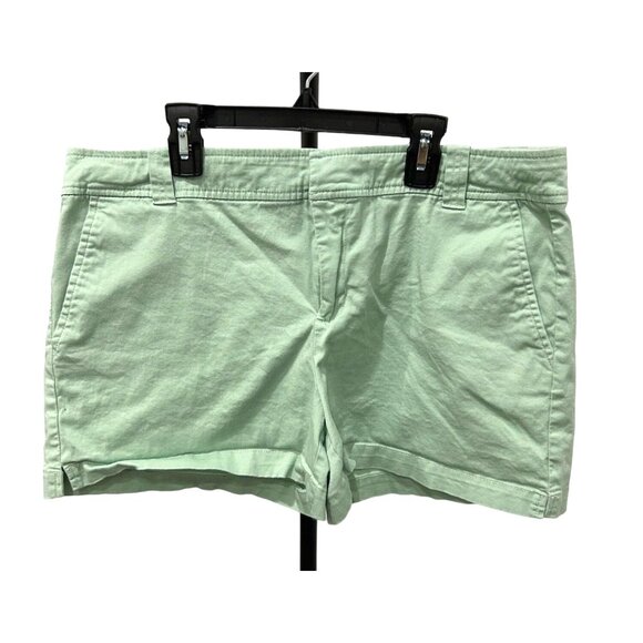 New York and Company Womens Mint Green Shorts Size 12 - Picture 1 of 8